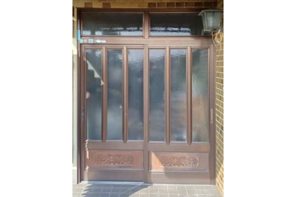 施工前:採光が少なくやや暗い印象でした。の画像